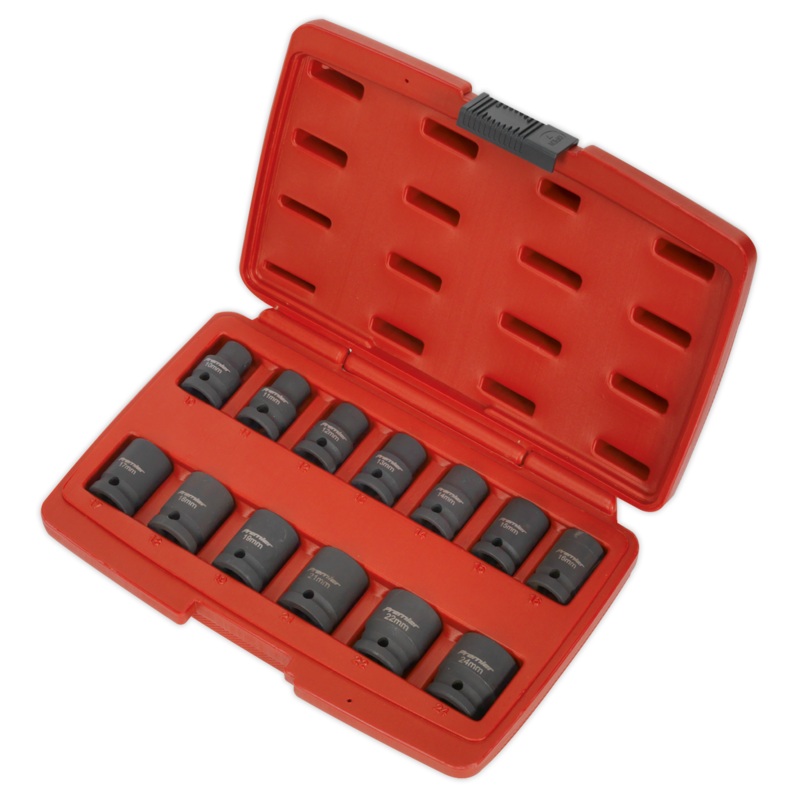 Impact Socket Set 13pc 1/2"Sq Drive Total Drive - AK5613TD