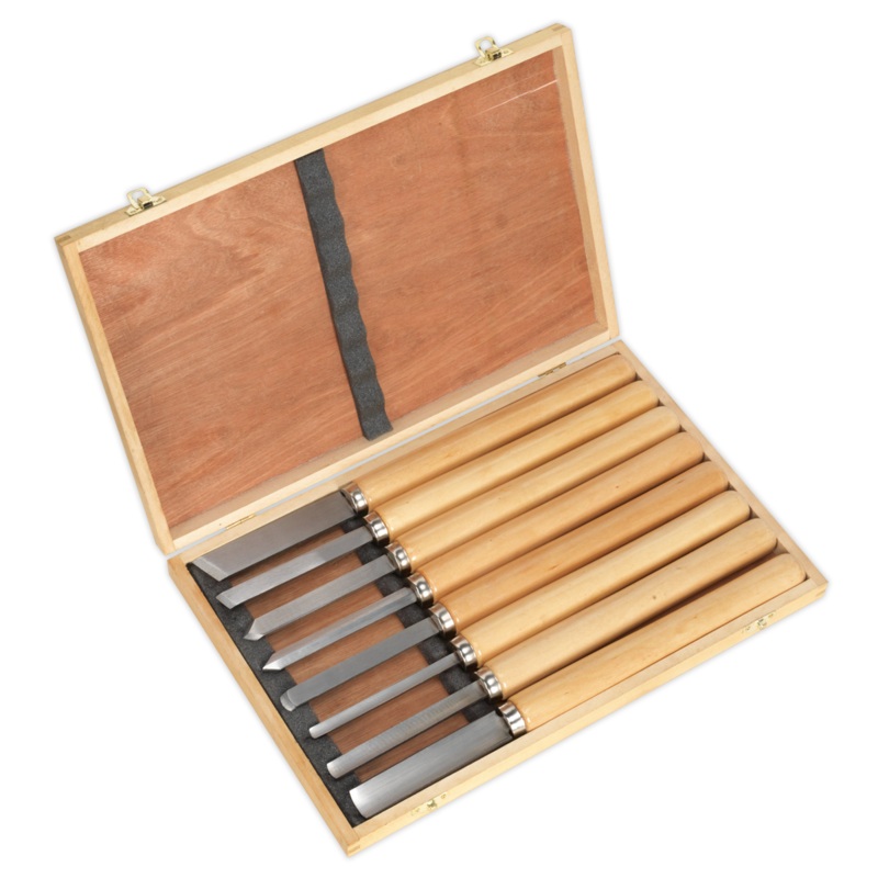Wood Turning Chisel Set 8pc - AK60/8