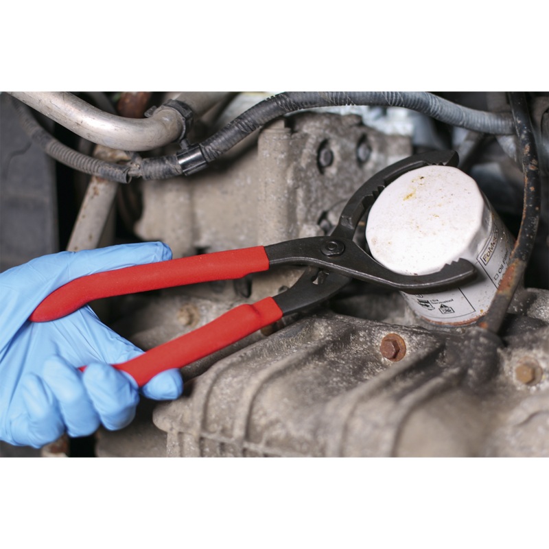 Oil Filter Pliers Forged 54-89mm Capacity - AK6412