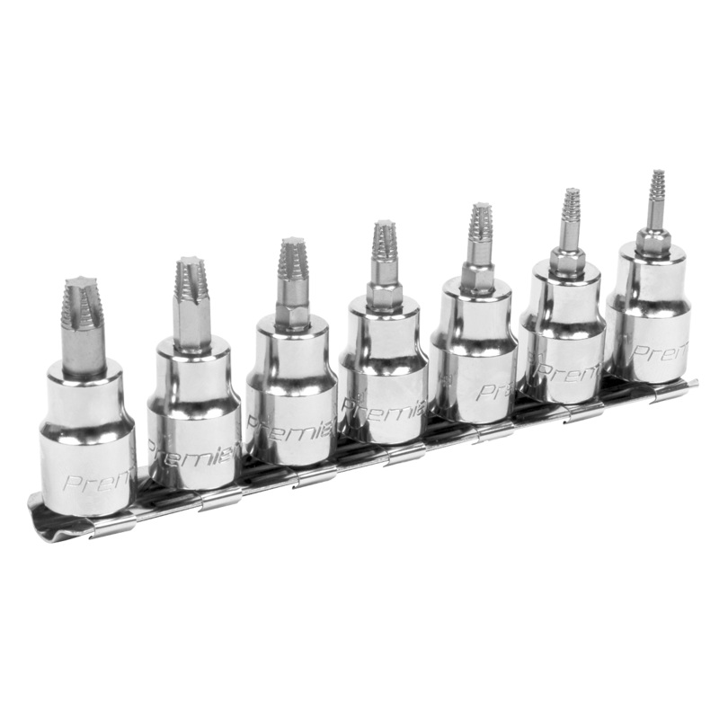 TRX-Star* Socket Bit Set Lock-On 7pc 3/8"Sq Drive - AK62263