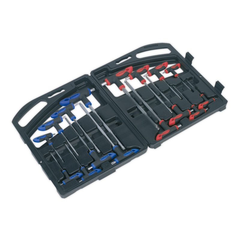 T-Handle TRX-Star* & Hex Key Set 16pc - AK7147