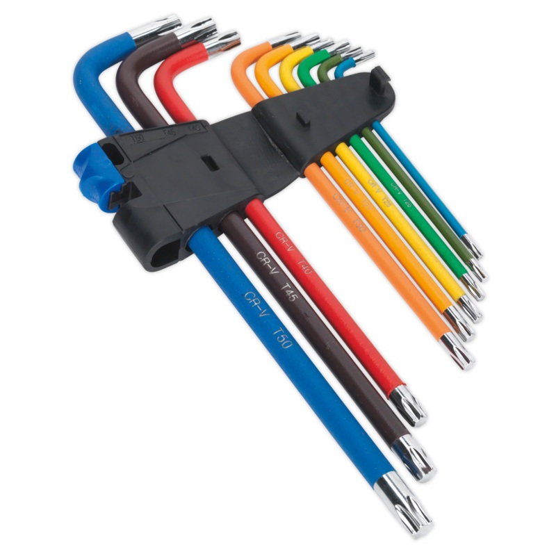 TRX-Star* Key Set 9pc Colour-Coded Extra-Long - AK7194