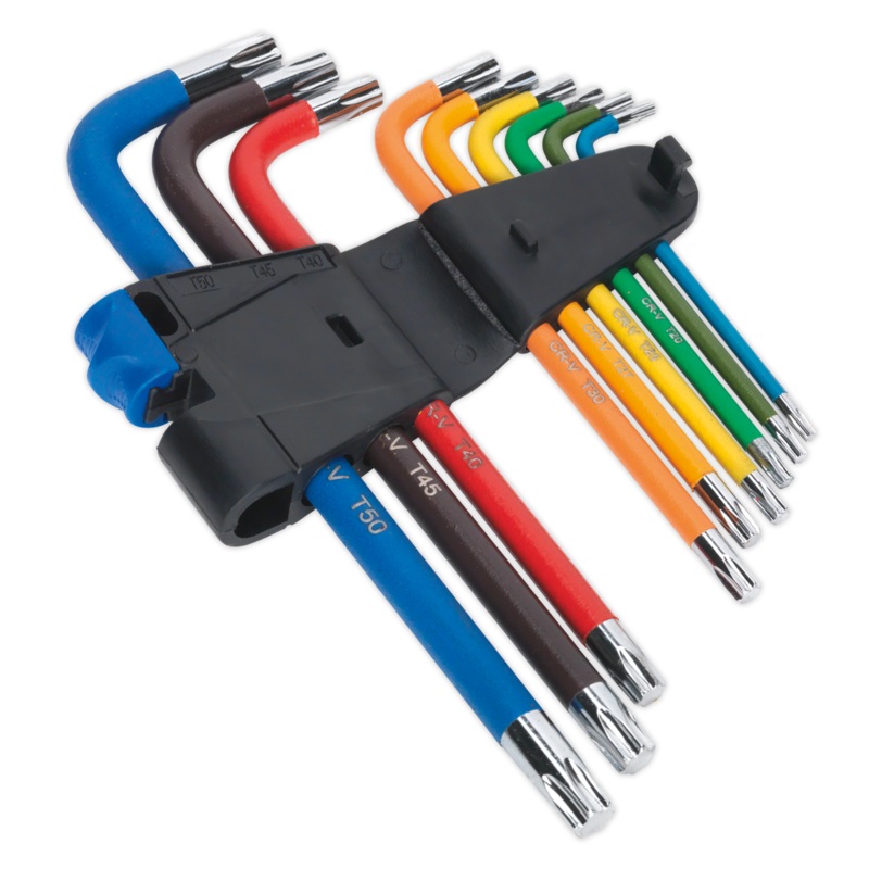 TRX-Star* Key Set 9pc Colour-Coded Long - AK7193