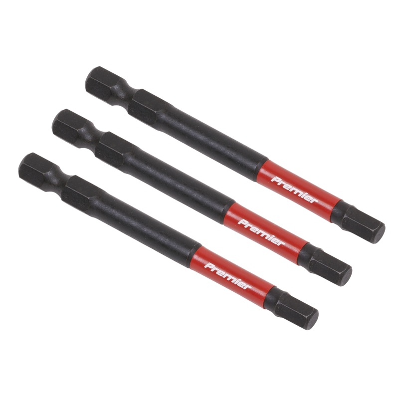 Hex 5mm Impact Power Tool Bits 75mm - 3pc - AK8263