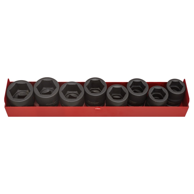 Impact Socket Set 8pc 3/4"Sq Drive Metric - AK77/9M