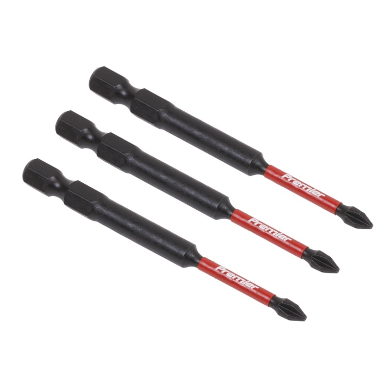 Phillips #1 Impact Power Tool Bits 75mm - 3pc - AK8254
