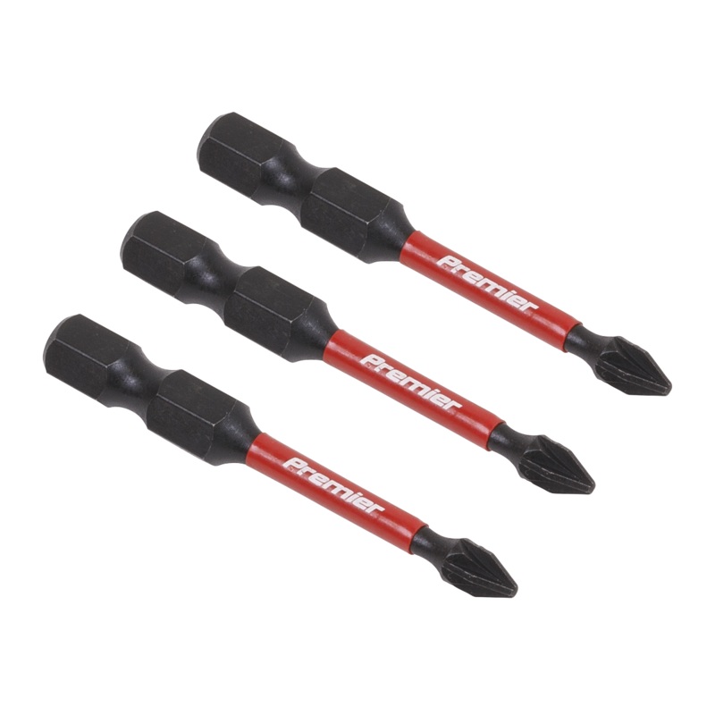 Pozi #1 Impact Power Tool Bits 50mm - 3pc - AK8232