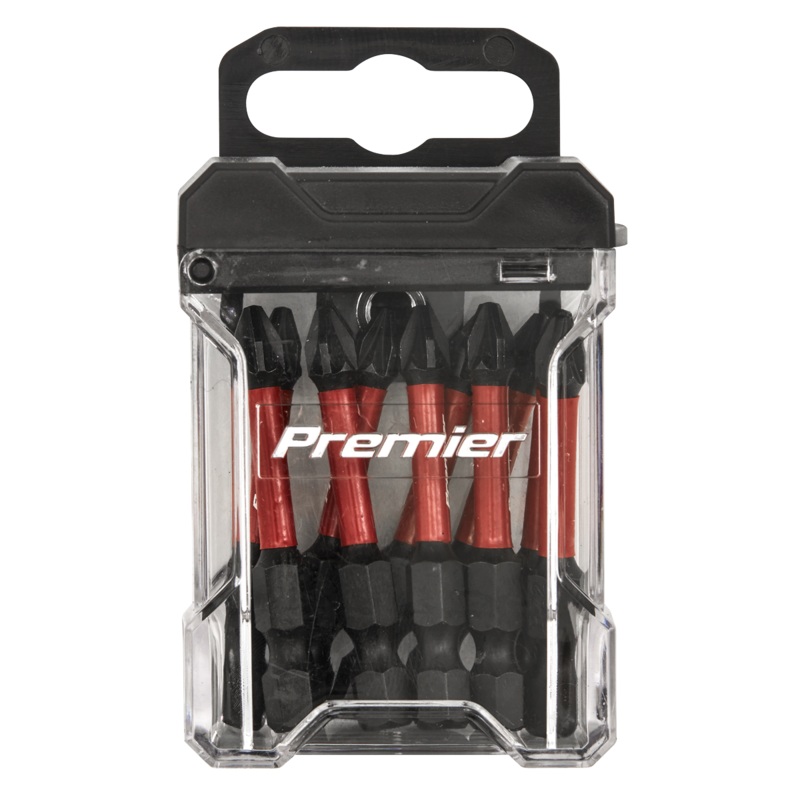 Pozi #2 Impact Power Tool Bits 50mm - 10pc - AK8275