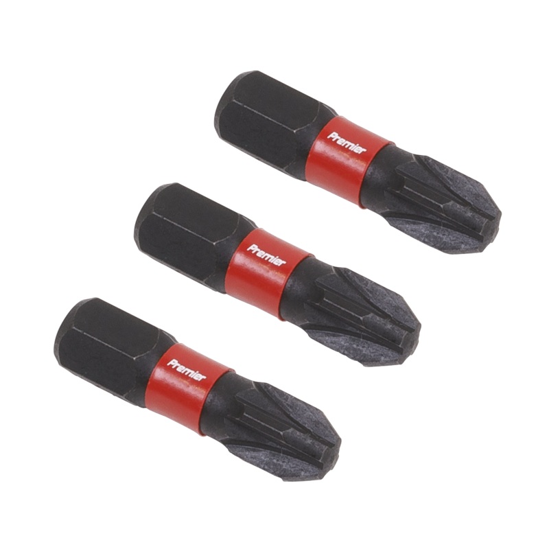 Pozi #3 Impact Power Tool Bits 25mm - 3pc - AK8209