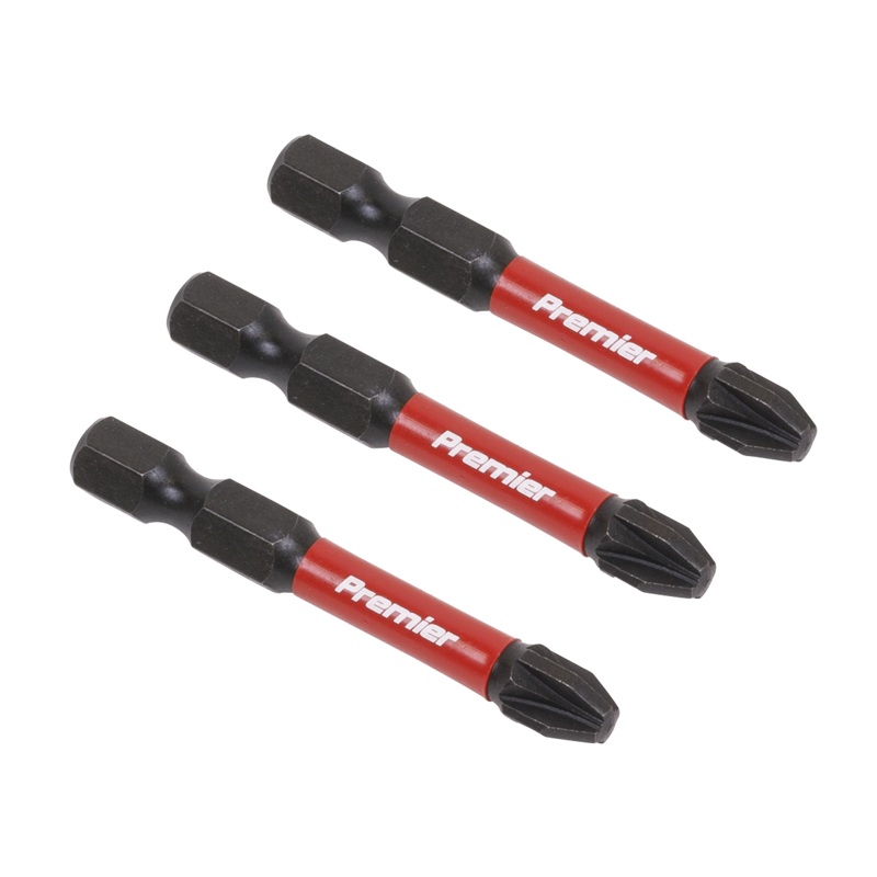 Pozi #3 Impact Power Tool Bits 50mm - 3pc - AK8234