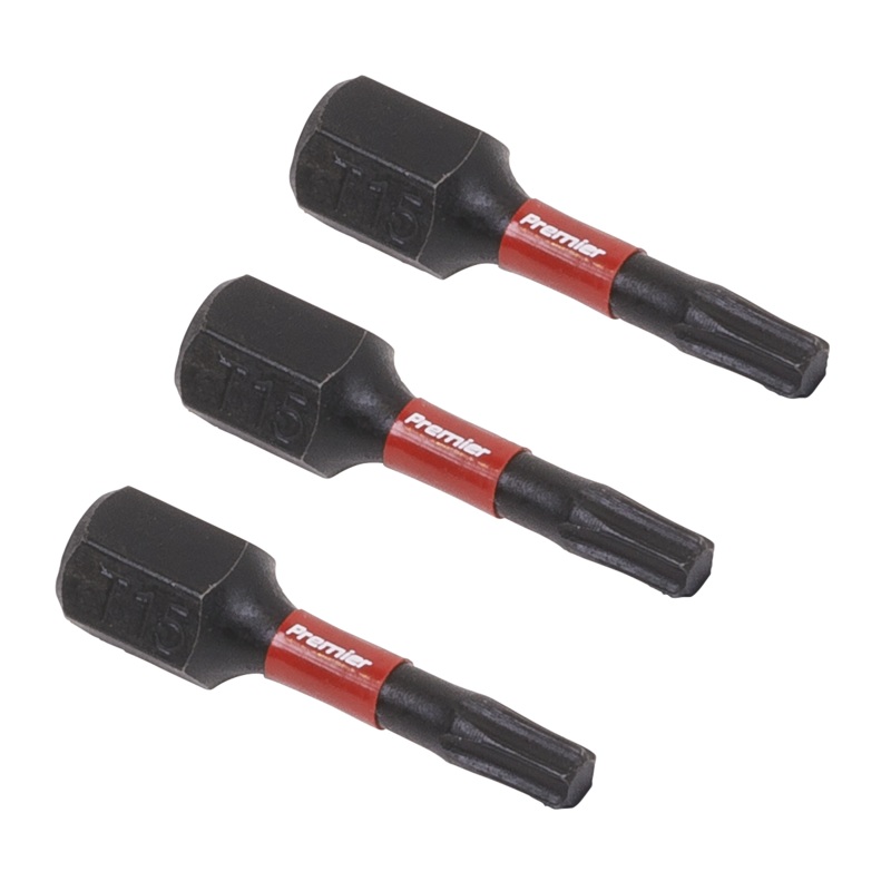 TRX-Star* T15 Impact Power Tool Bits 25mm - 3pc - AK8216