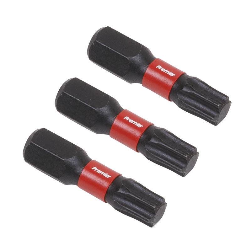 TRX-Star* T30 Impact Power Tool Bits 25mm - 3pc - AK8220