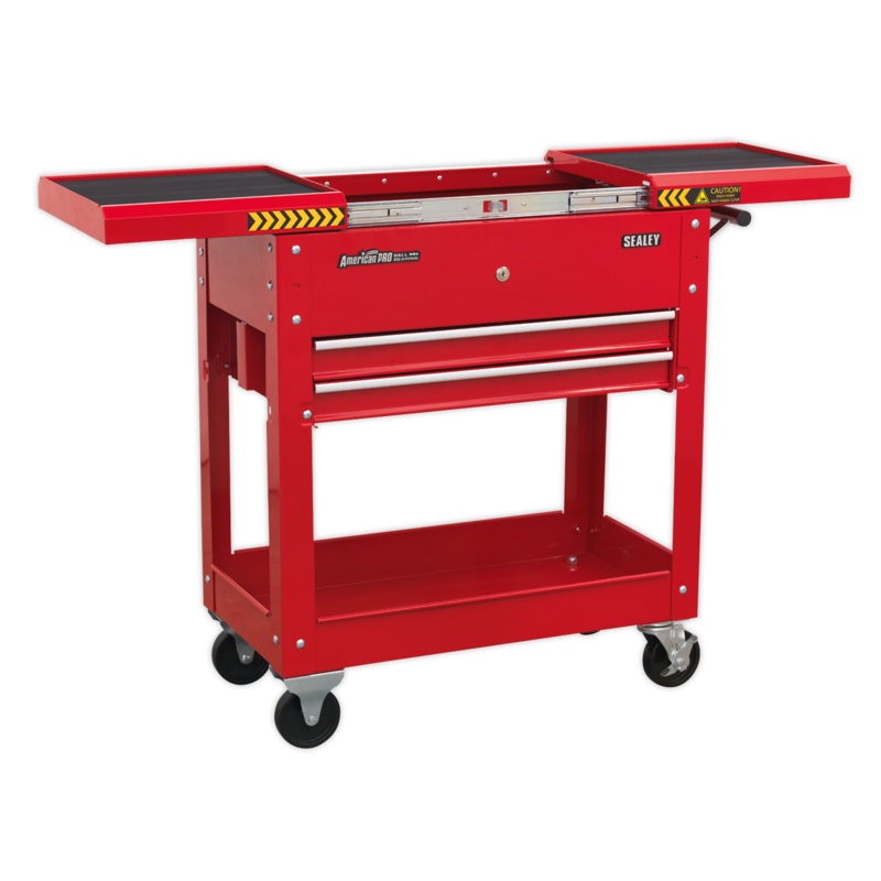Mobile Tool & Parts Trolley - Red - AP705M