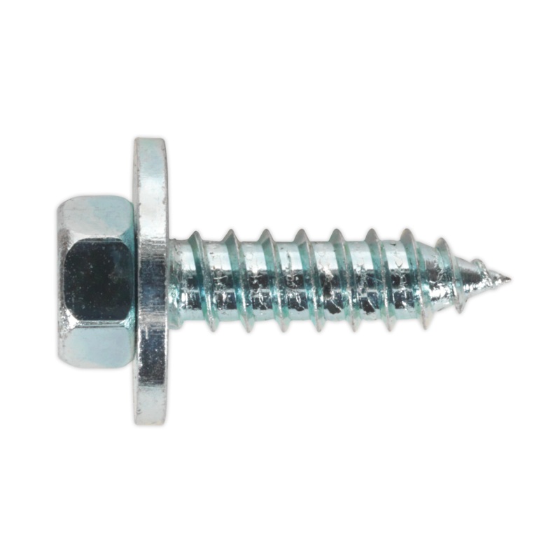 Acme Screw with Captive Washer #12 x 3/4" Zinc Pack of 100 - ASW12