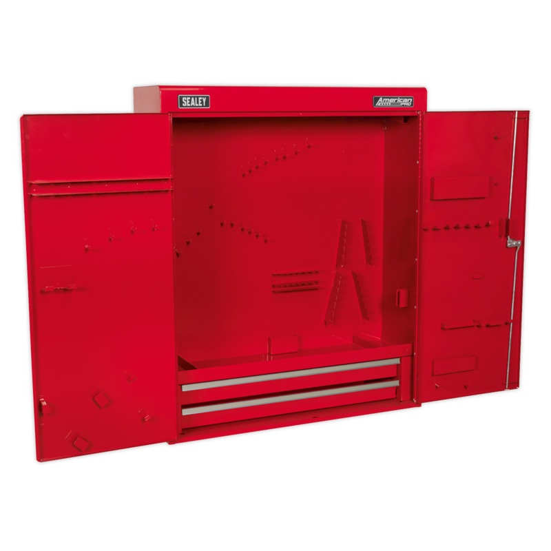 Wall Mounting Tool Cabinet with 2 Drawers - APW750