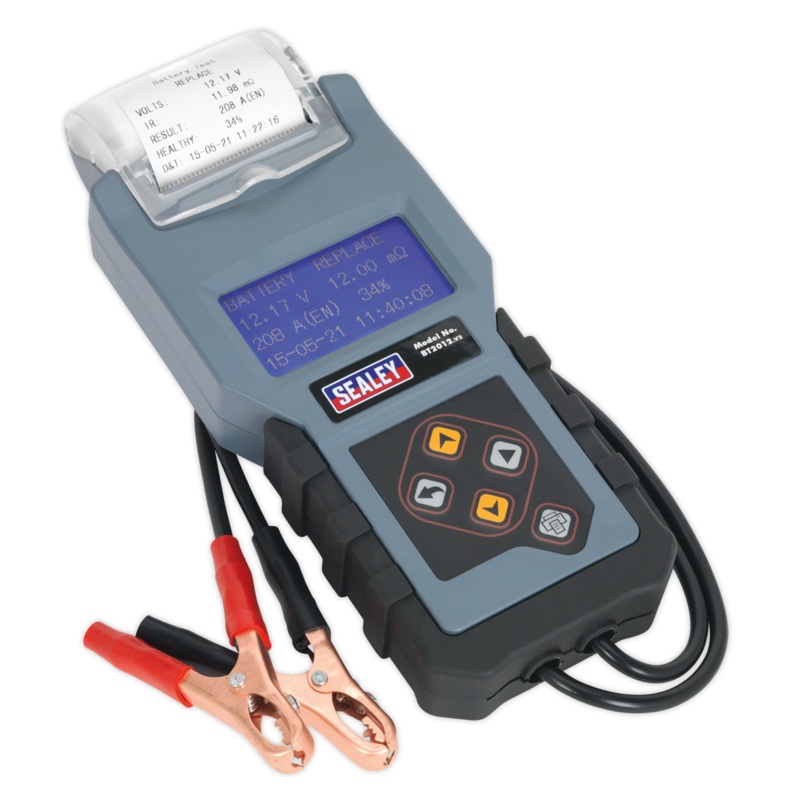 Digital Battery & Alternator Tester with Printer 12V - BT2012