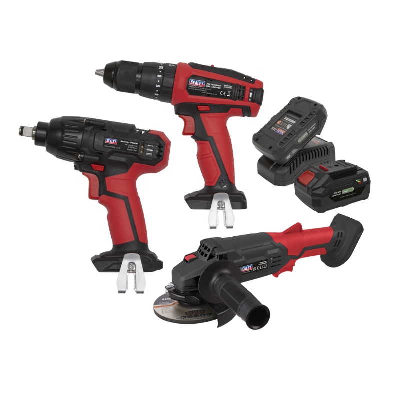 3 x Tool Cordless Combo Kit 20V SV20 Series - CP20VCOMBO1