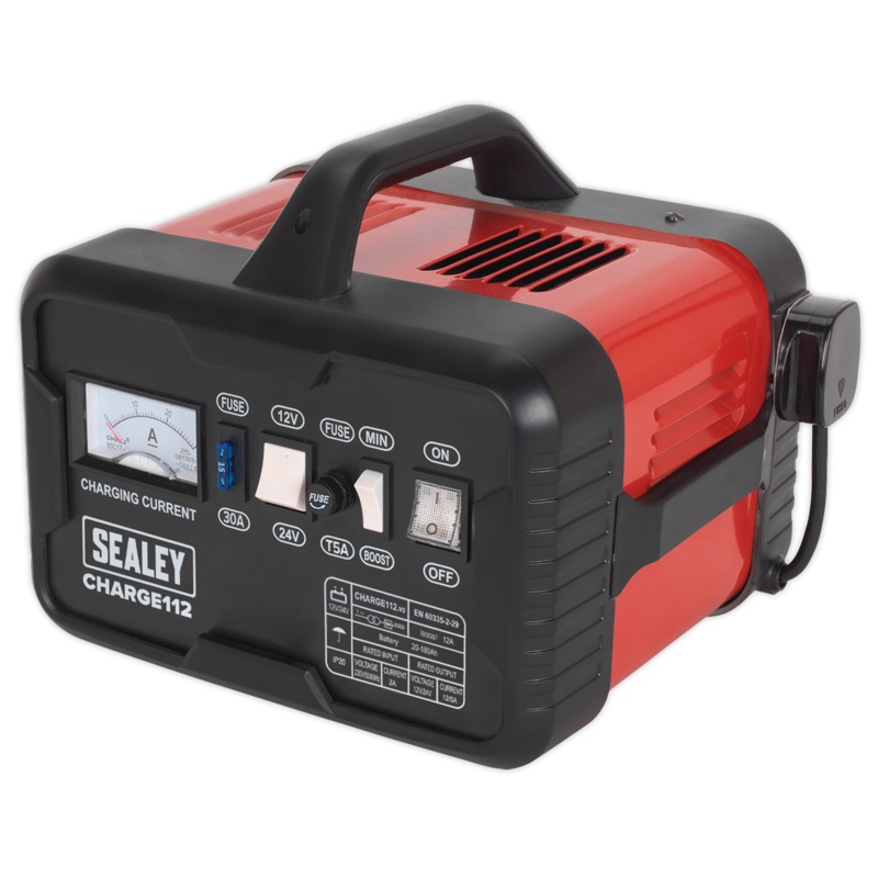 Battery Charger 16A 12/24V 230V - CHARGE112