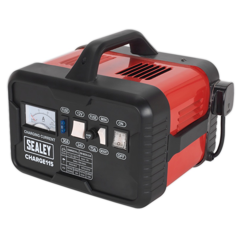 Battery Charger 19Amp 12V/24V 230V - CHARGE115