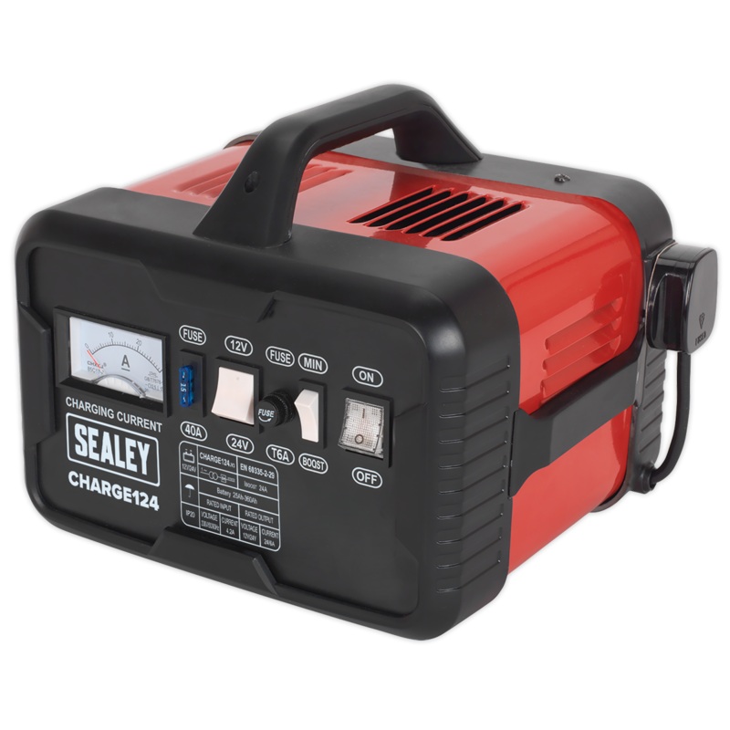 Battery Charger 28Amp 12/24V 230V - CHARGE124