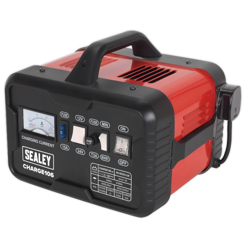 Battery Charger 8A 12/24V 230V - CHARGE106