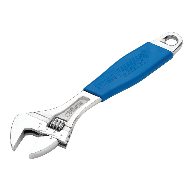 Draper Crescent-Type Adjustable Wrench, 250mm, 30mm - 380CD/SG