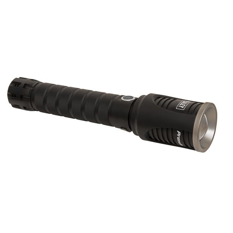 Aluminium Torch 60W COB LED Adjustable Focus Rechargeable with USB Port - LED4494