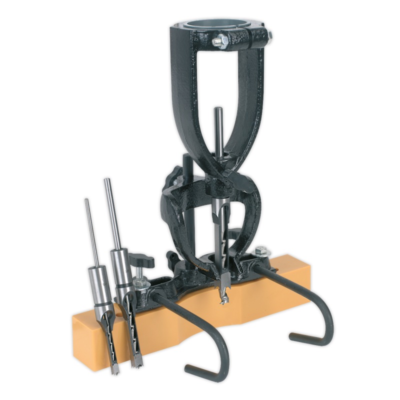 Wood Mortising Attachment 40-65mm with Chisels - MA10