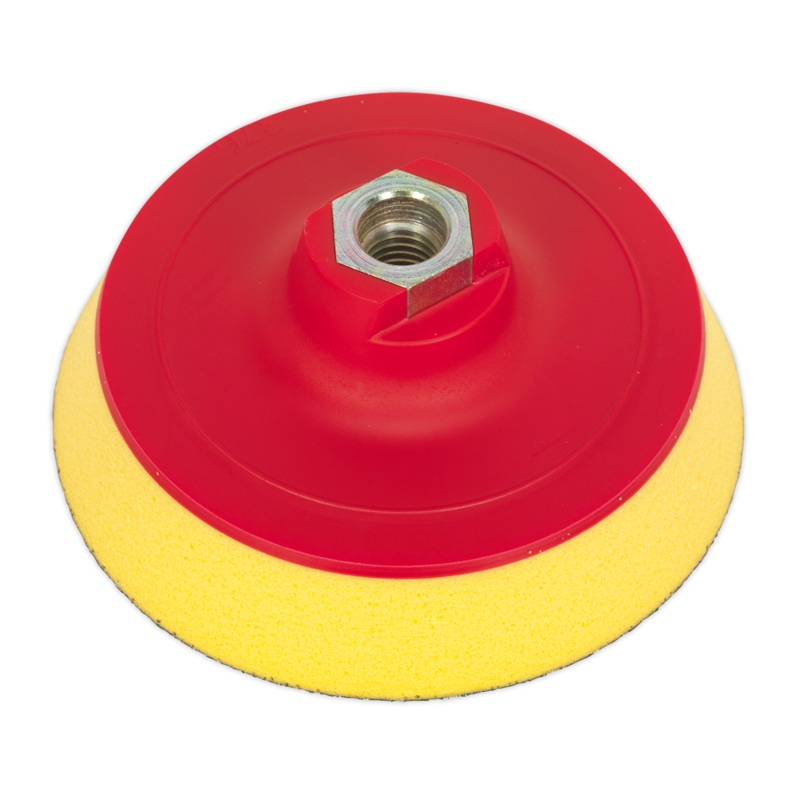 Hook-and-Loop Ultra-Soft Backing Pad 120mm M14 x 2mm - PTCBPV3S