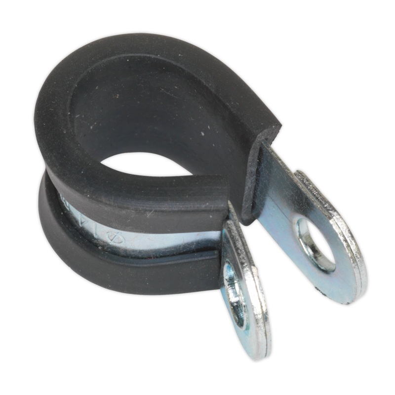 P-Clip Rubber Lined 12/13mm Pack of 25 - PCJ13