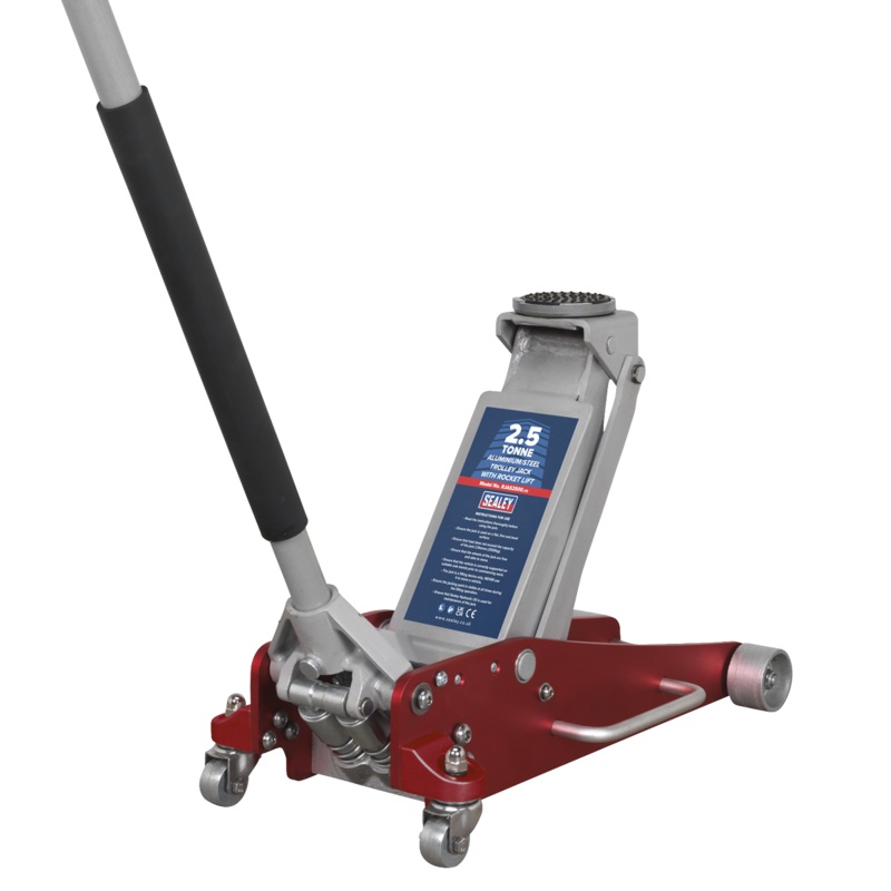 Trolley Jack 2.5 Tonne Aluminium/Steel Rocket Lift - RJAS2500