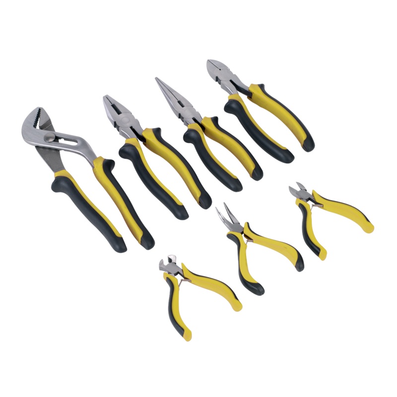 Comfort Grip Pliers Set 7pc - S0757