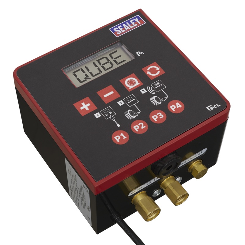 Qube Digital Tyre Inflator Professional with OPS & Nitrogen Purge - SA390