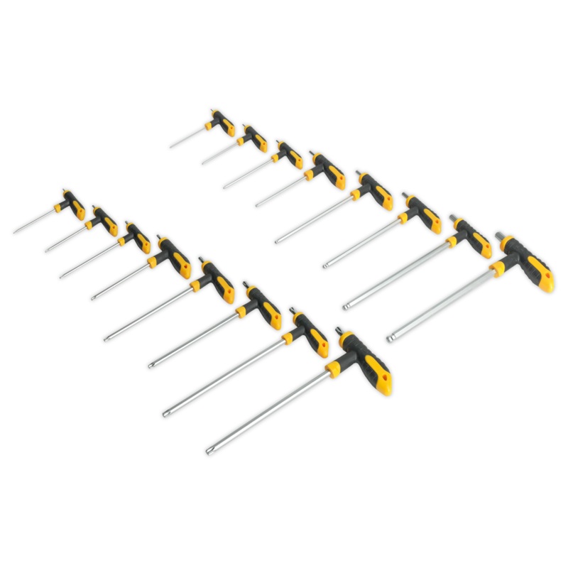 T-Handle TRX-Star* & Hex Key Set 16pc - S0916