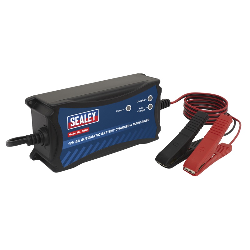 Battery Maintainer Charger 12V 4A Fully Automatic - SBC4