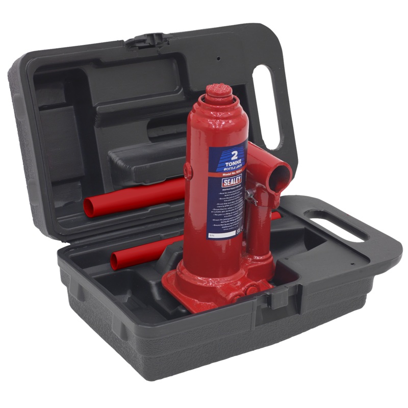Bottle Jack 2 Tonne with Storage Case - SJ2BMC
