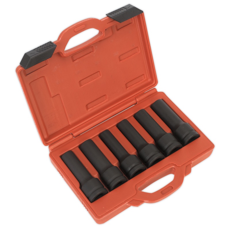 Impact 12-Point & TRX-Star* Female Deep Socket Set 6pc 3/4"Sq Drive - SX099